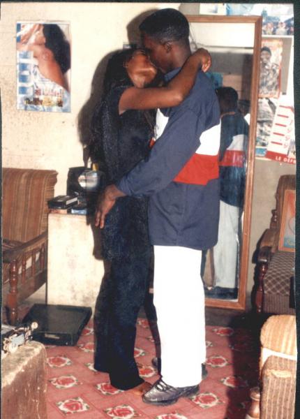 mon ancienne amie olga decedee en 1999 ( me with my first girl friend olga she is dead in 1999